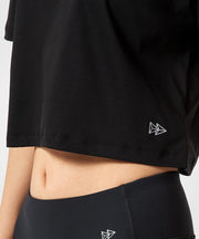 Womens short sleeve breathable cotton workout t-shirt | Yvettesports